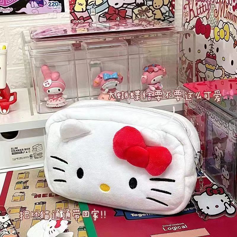 Case With Pencil Holder - # Hello Kitty Cartoon Pencil Case