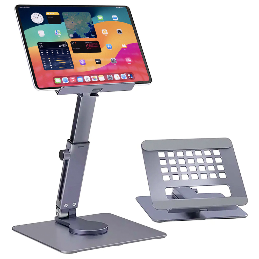 Aluminum Tablet Stand Desk Ris - Tablet Reading Accessories ulasan dan harga