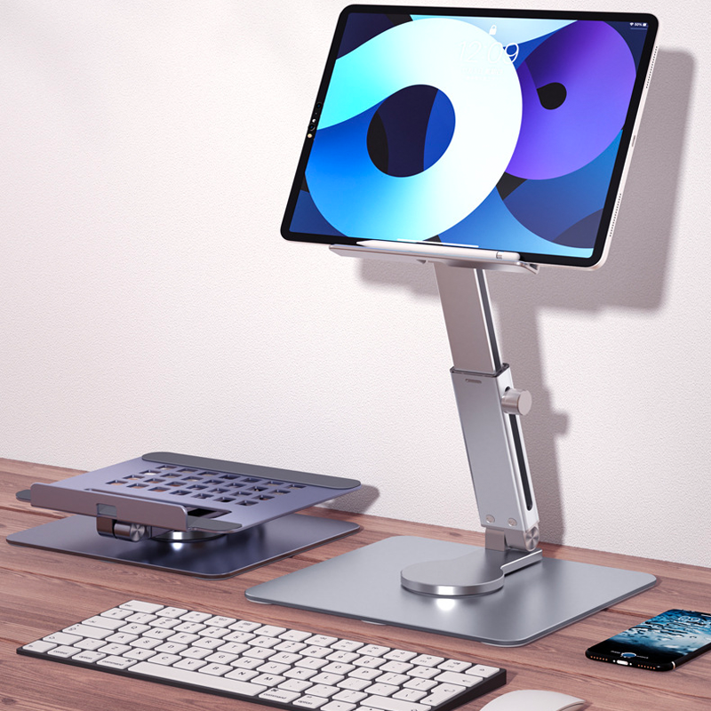 Aluminum Tablet Stand Desk Ris - Tablet Reading Accessories ulasan dan harga