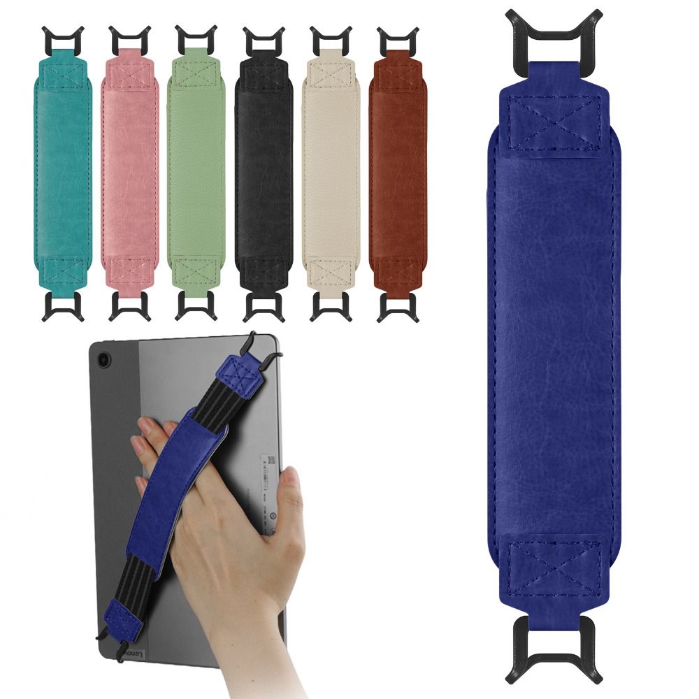 Leather Tablet Hand Strap Anti - Tablet Reading Accessories ulasan dan harga