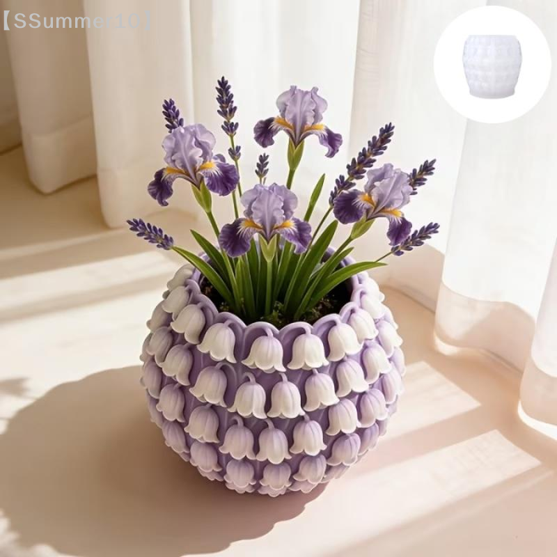 【SSummer10】3D Lily Valley Flow - Case With Pencil Holder ulasan dan harga