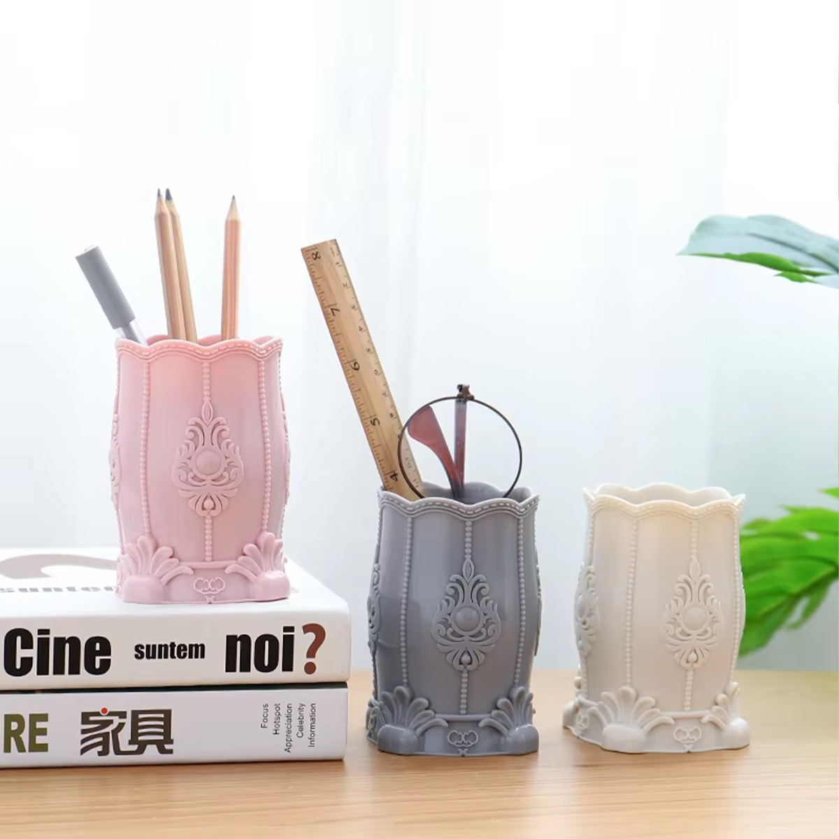 Creative Makeup Brush/Pen Hold - Case With Pencil Holder ulasan dan harga