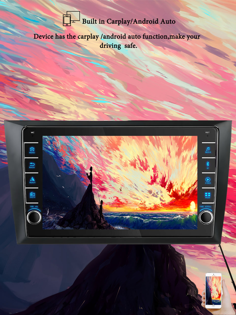 8G+128G Android 14 For Volkswa - Tablet Danish Mobile & Accessories Photos ulasan dan harga