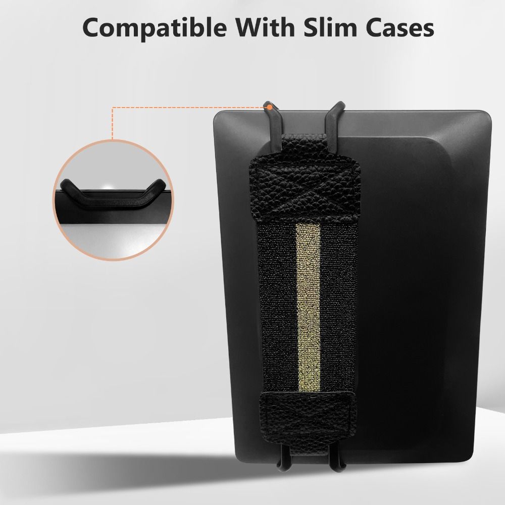 PU Leather Secure Hand Strap H - Tablet Reading Accessories ulasan dan harga