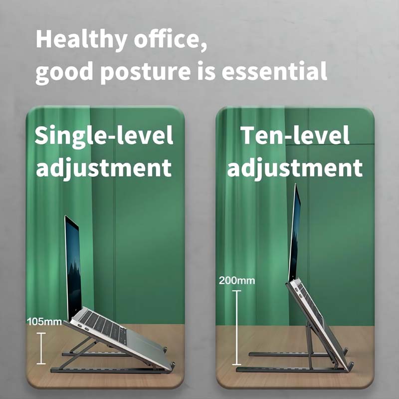Portable Laptop Stand Adjustab - Cooling Stand Tablet ulasan dan harga