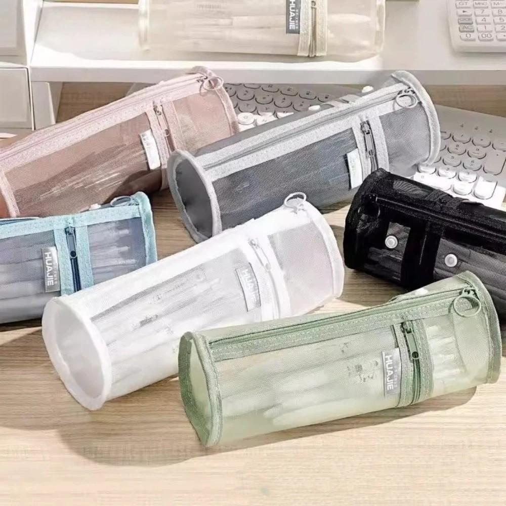 Minimalist Transparent Pencil  - Case With Pencil Holder ulasan dan harga