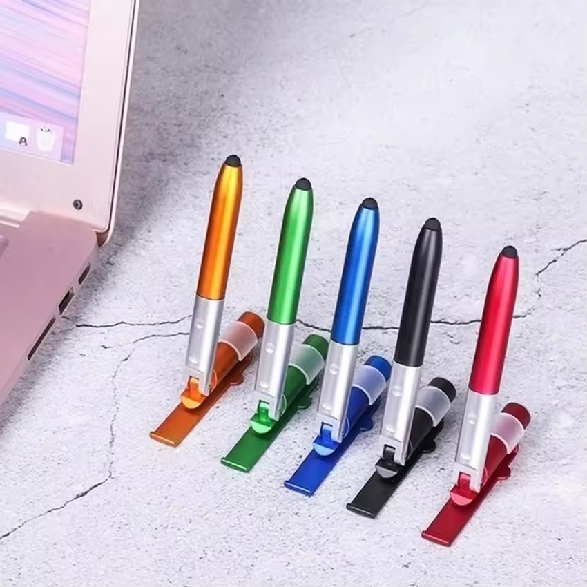 4 IN 1 Multifunction Touch Pen - Case With Pencil Holder ulasan dan harga