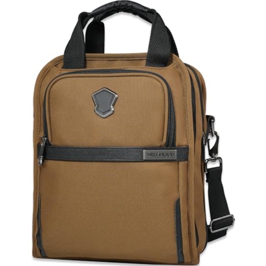 14-Pockets Travel Messenger Ba - Tablet Shoulder Bag ulasan dan harga