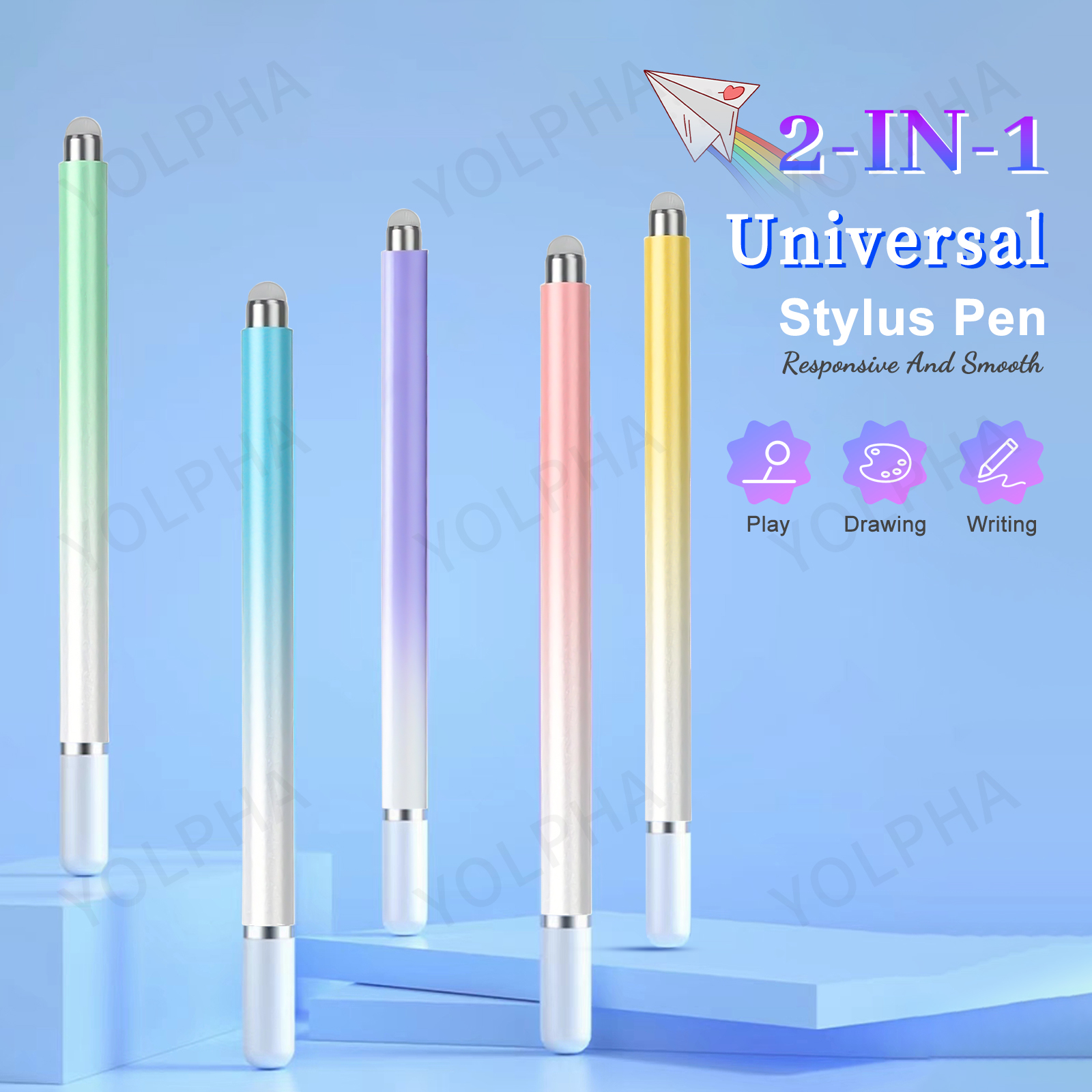 2 in 1 Universal Stylus Pen fo - Drawing Tablet Pen Accessories ulasan dan harga