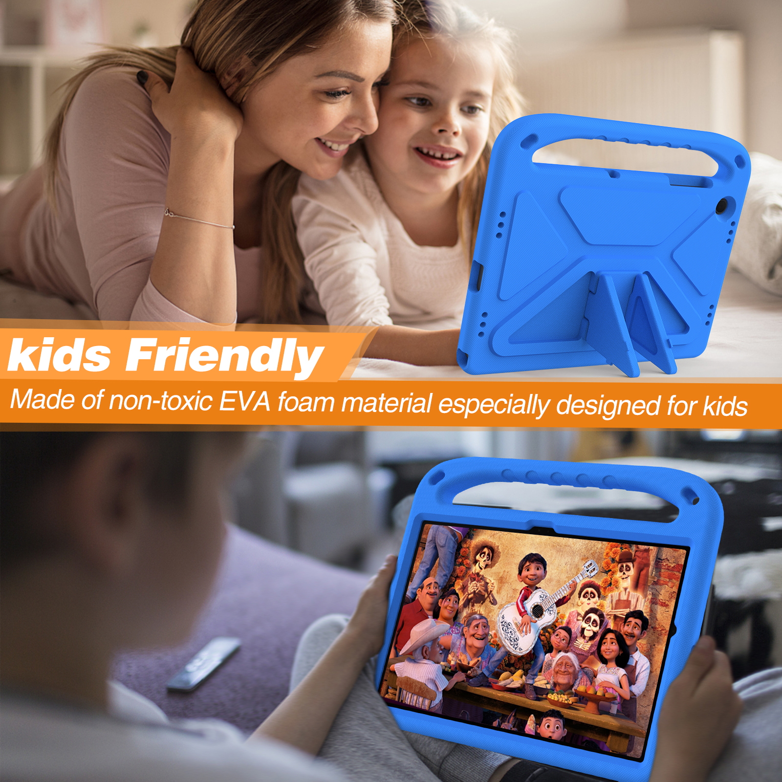 Kids EVA Stand Case For Samsun - Samsung Tablet S9 Accessories ulasan dan harga