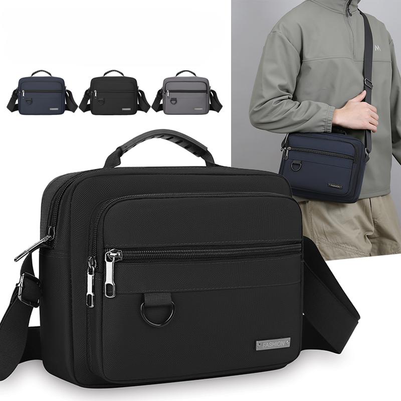 Men's Anti-Theft Business Shou - Tablet Shoulder Bag ulasan dan harga