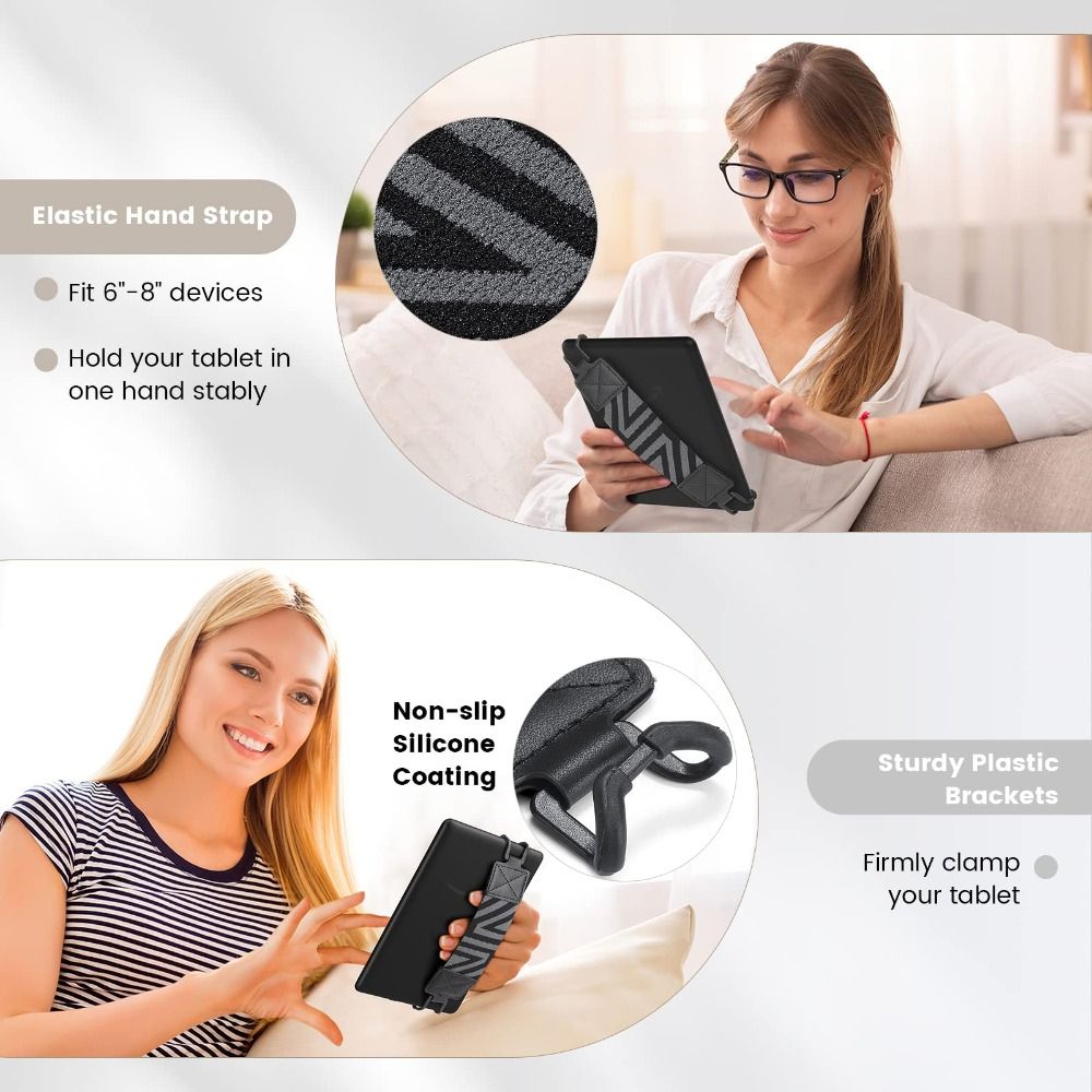 PU Leather eReader Secure Hand - Tablet Reading Accessories ulasan dan harga