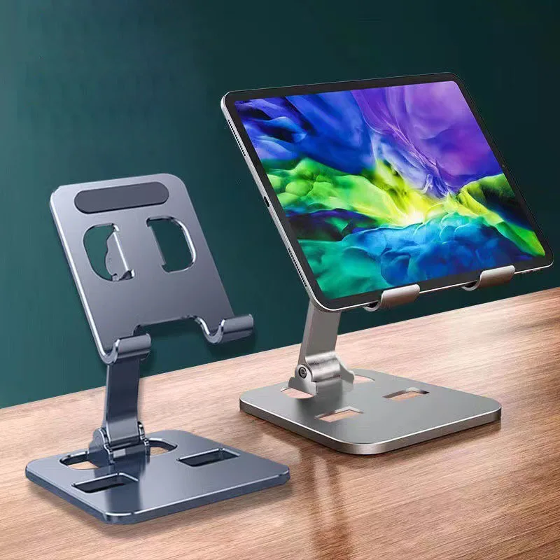 Universal Aluminum Alloy Folda - Tablet Reading Accessories ulasan dan harga