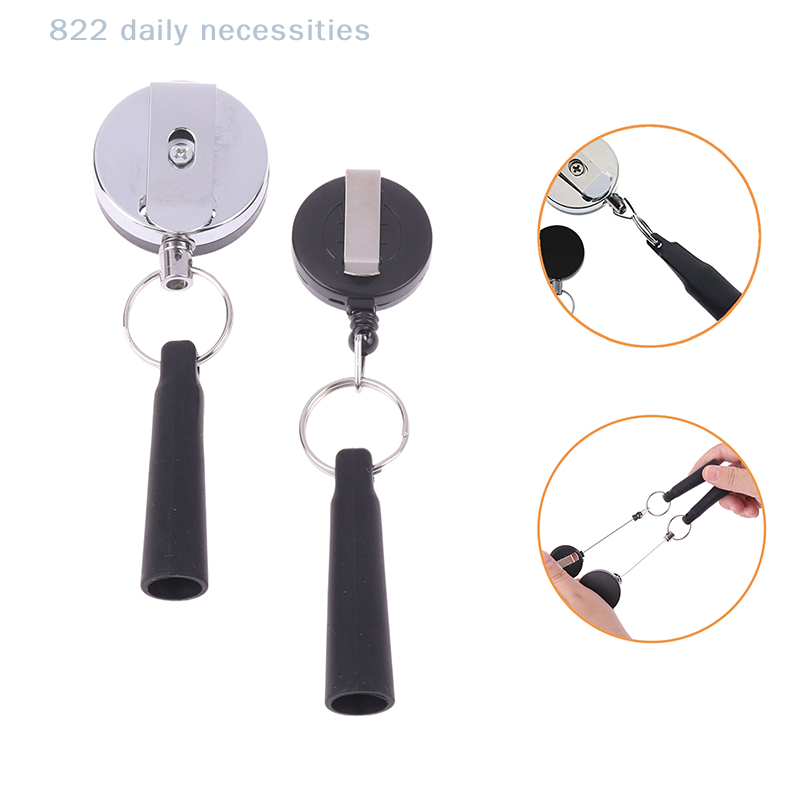 Retractable Pen Cap Pull Keych - Case With Pencil Holder ulasan dan harga