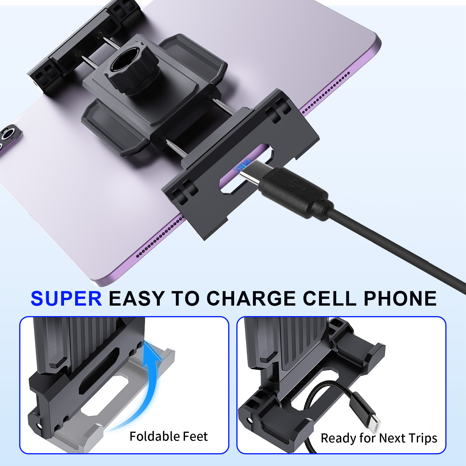 Universal Tablet Stand Clip fo - Xiaomi Tablet Accessories ulasan dan harga