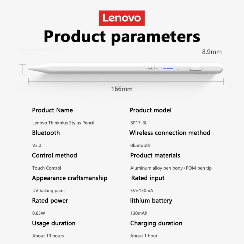 Lenovo Universal Stylus Pen Fo - Drawing Tablet Pen Accessories ulasan dan harga