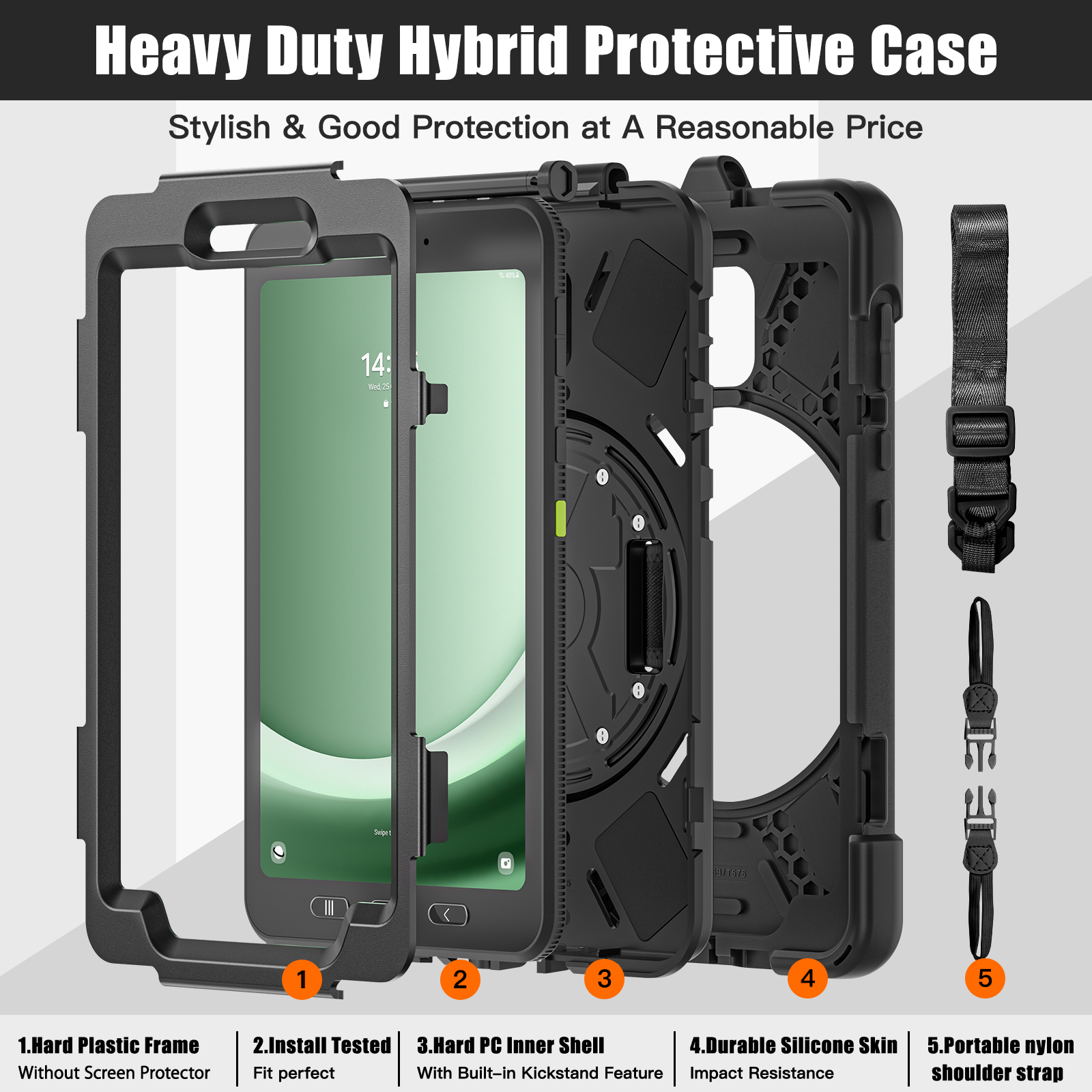 LFOIQN Kids Case For Samsung G - Getac Tablet Accessories ulasan dan harga