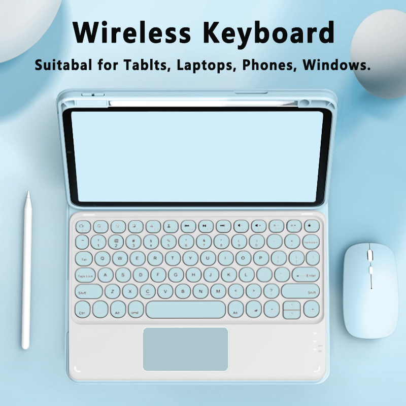 Wireless Bluetooth Keyboard wi - Bluetooth Trackpad ulasan dan harga