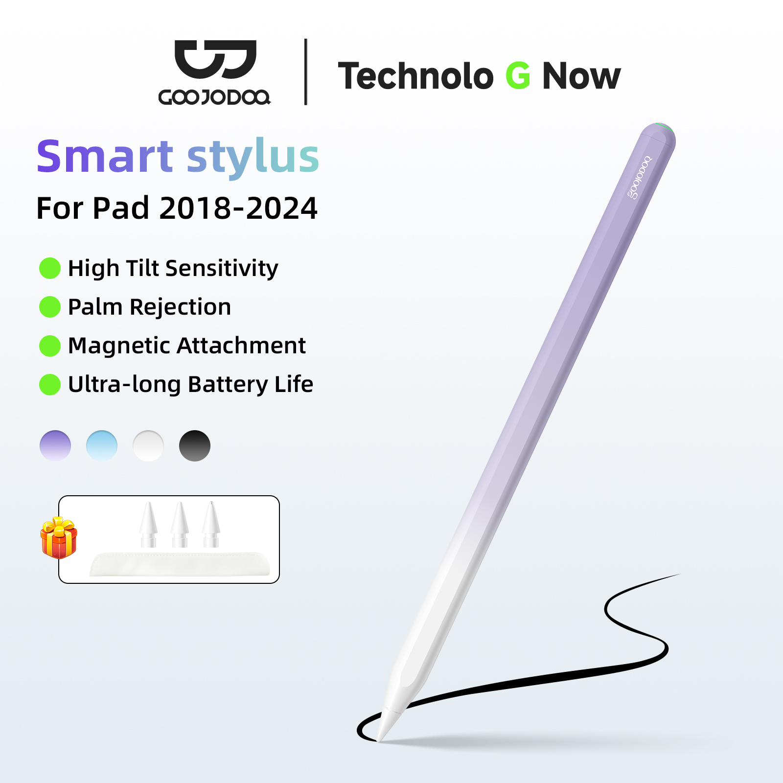 GOOJODOQ GD13 Pencil Stylus Pe - Bluetooth Trackpad ulasan dan harga