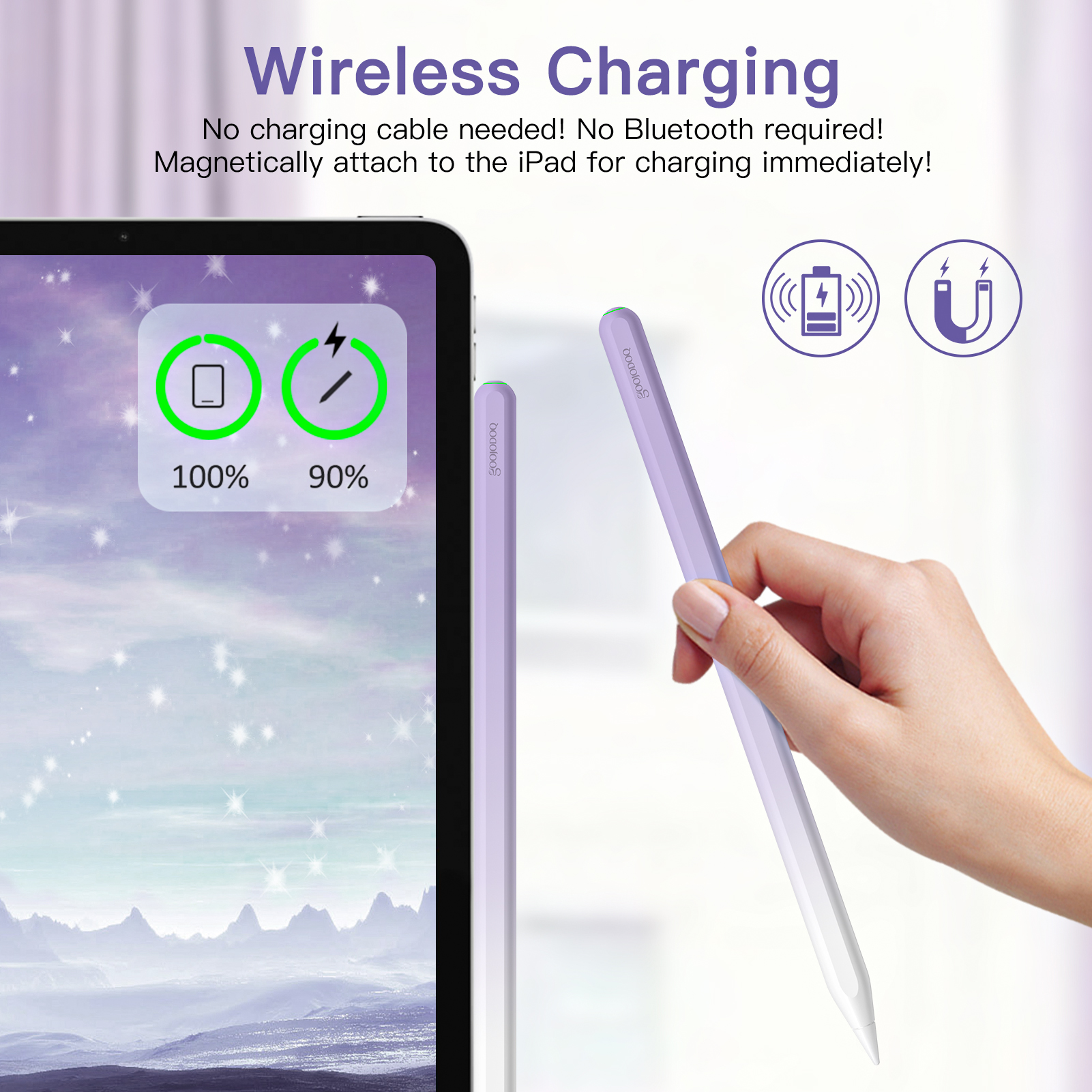 GOOJODOQ GD13 Pencil Stylus Pe - Bluetooth Trackpad ulasan dan harga