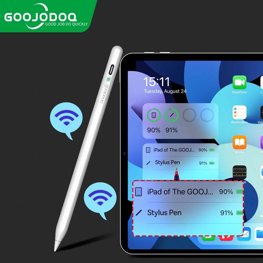 For iPad Pencil Apple Pen Styl - Bluetooth Trackpad ulasan dan harga