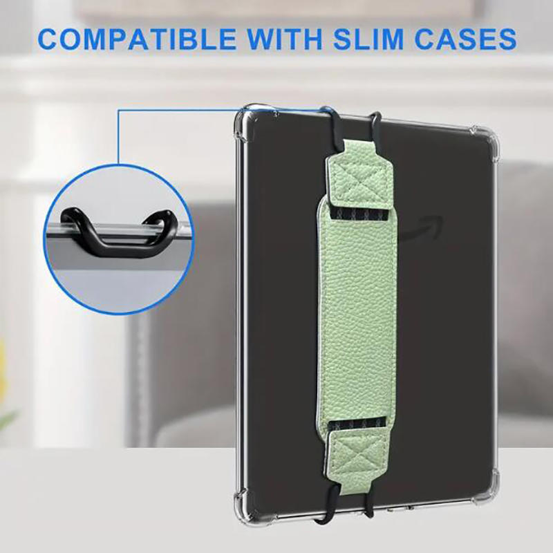 Leather Tablet Hand Strap Elas - Tablet Reading Accessories ulasan dan harga