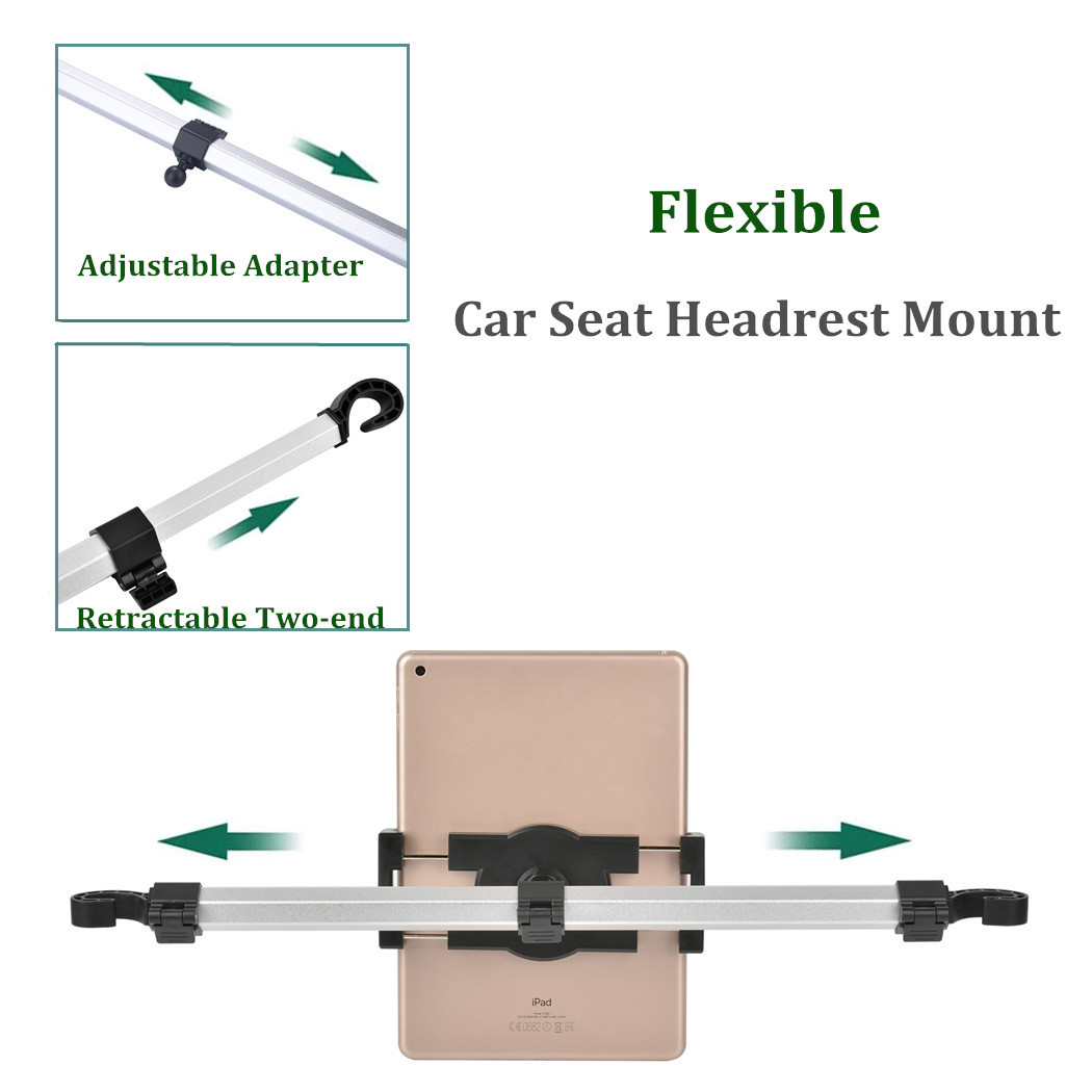 13'' Car Headrest Tablet Mount - Tablet Reading Accessories ulasan dan harga
