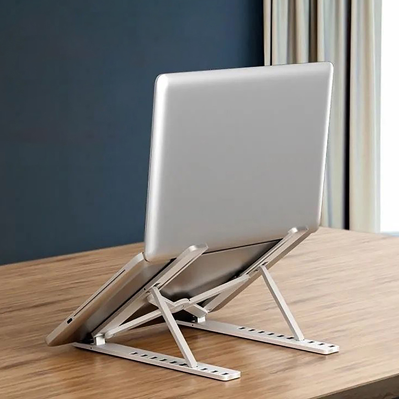 Plastic Laptop Holder Stand Ad - Cooling Stand Tablet ulasan dan harga