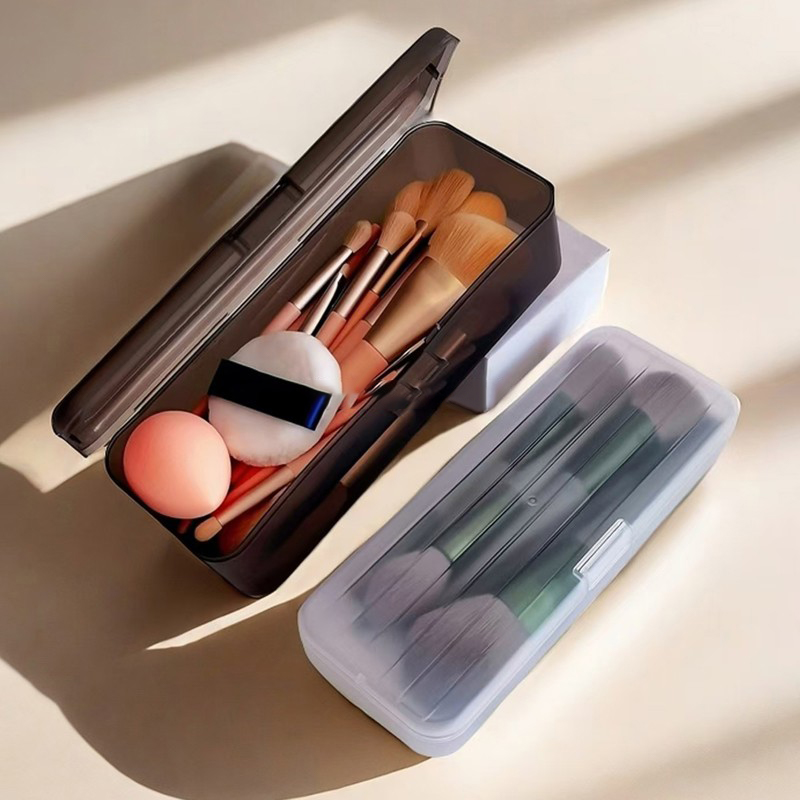 2 Sizes Cosmetic Storage Box T - Case With Pencil Holder ulasan dan harga