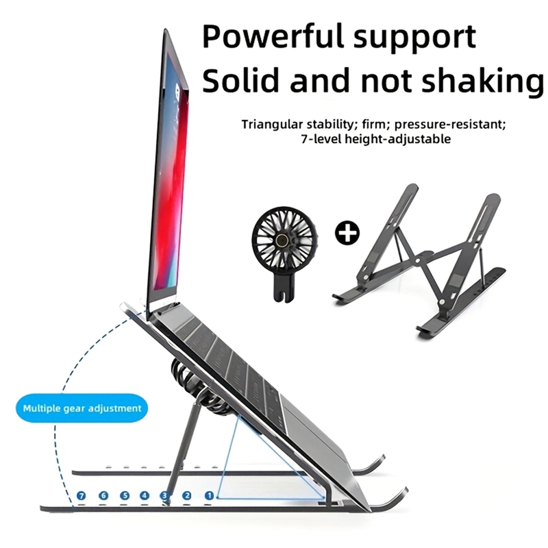 Adjustable Laptop Fan Stand, a - Cooling Stand Tablet ulasan dan harga