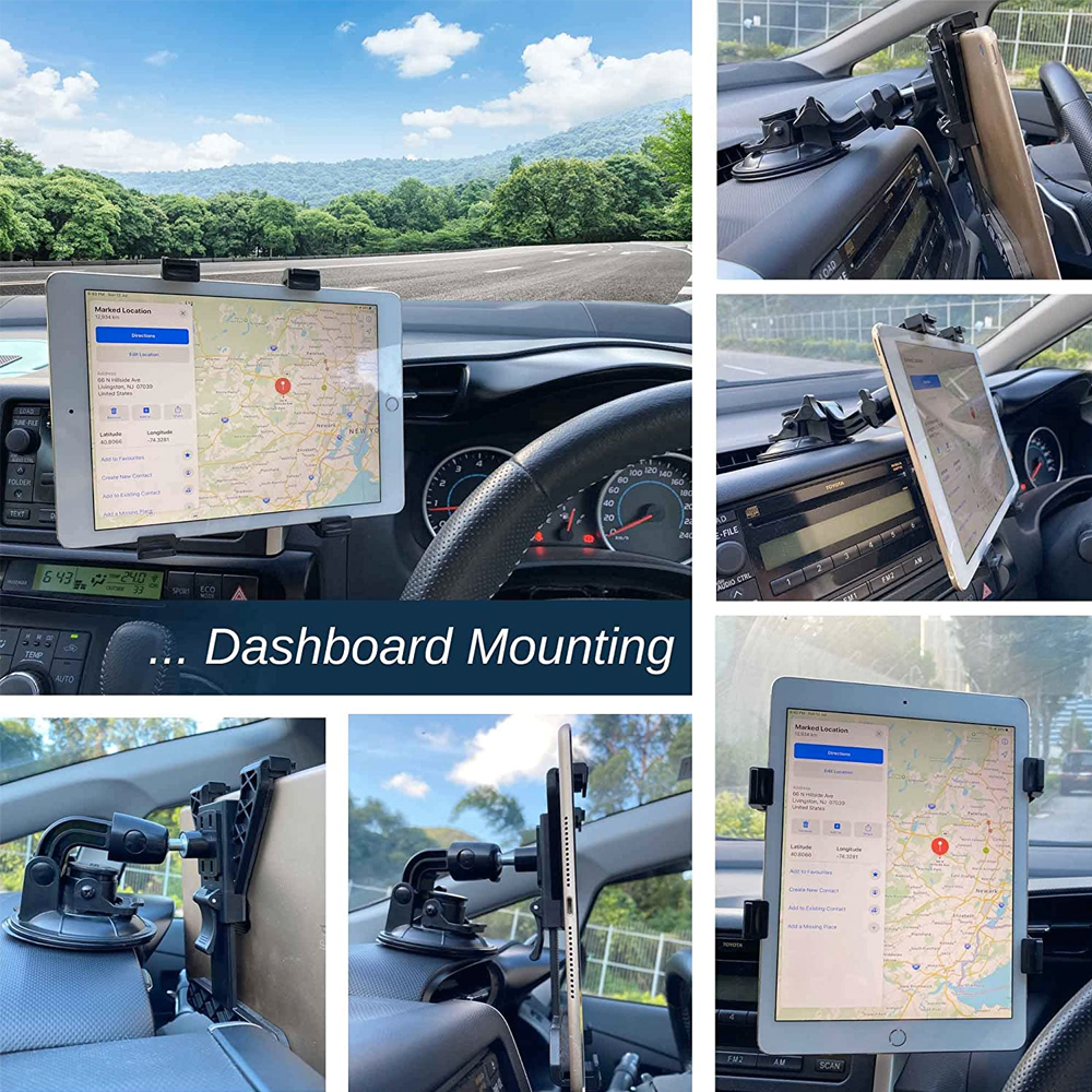 Car Tablet Stand Holder Long A - Xiaomi Tablet Accessories ulasan dan harga
