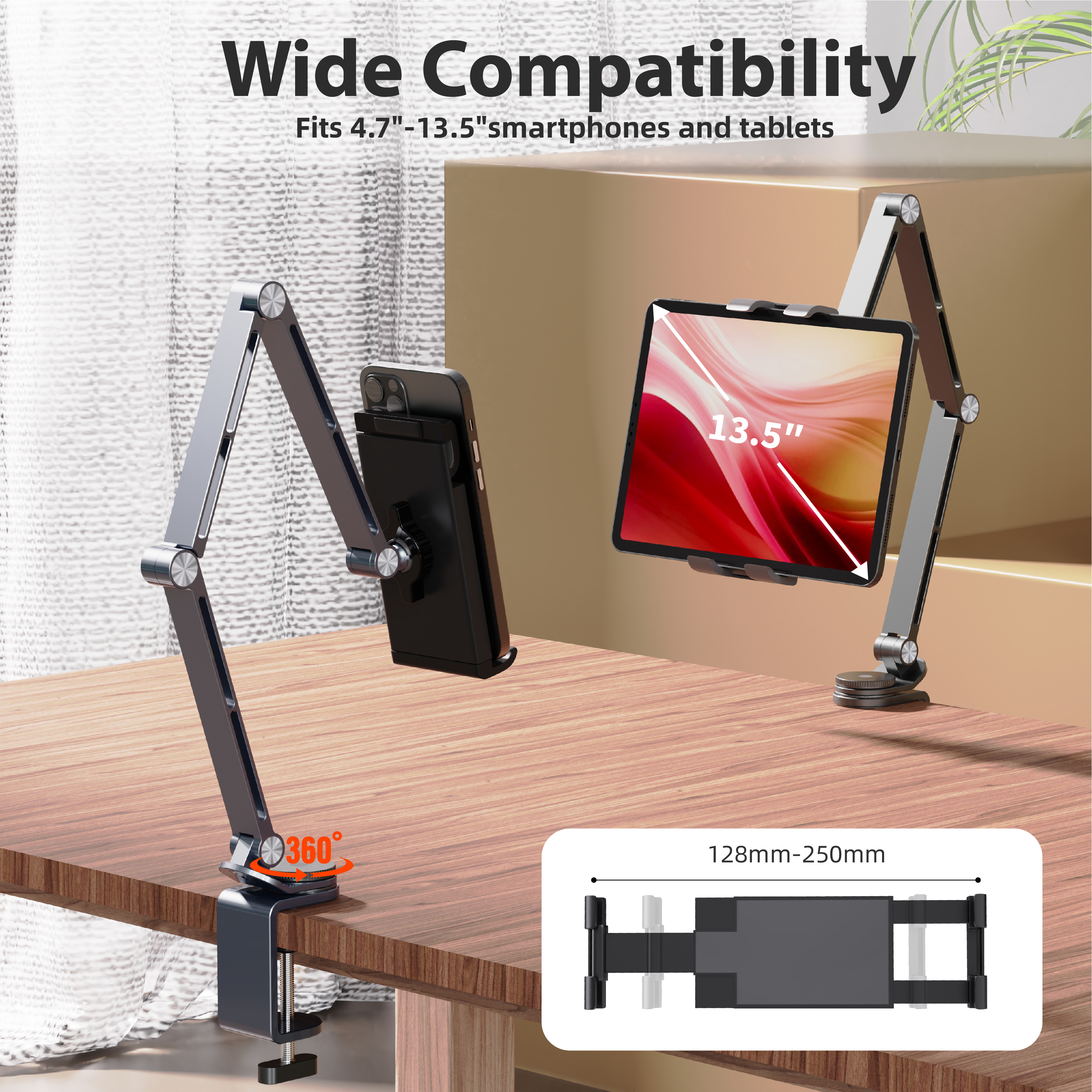 Kimdoole Tablet Desktop Cantil - Tablet Reading Accessories ulasan dan harga