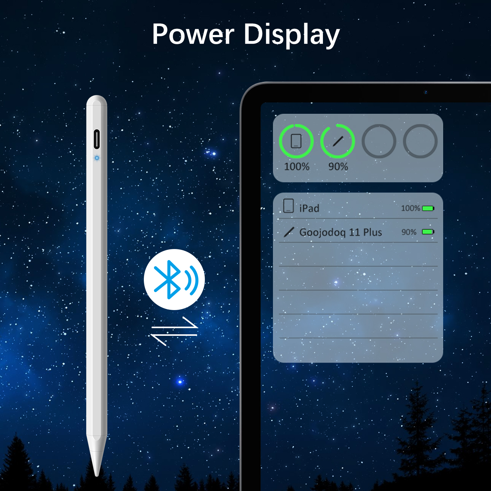 GOOJODOQ Stylus Pen for iPad 9 - Bluetooth Trackpad ulasan dan harga