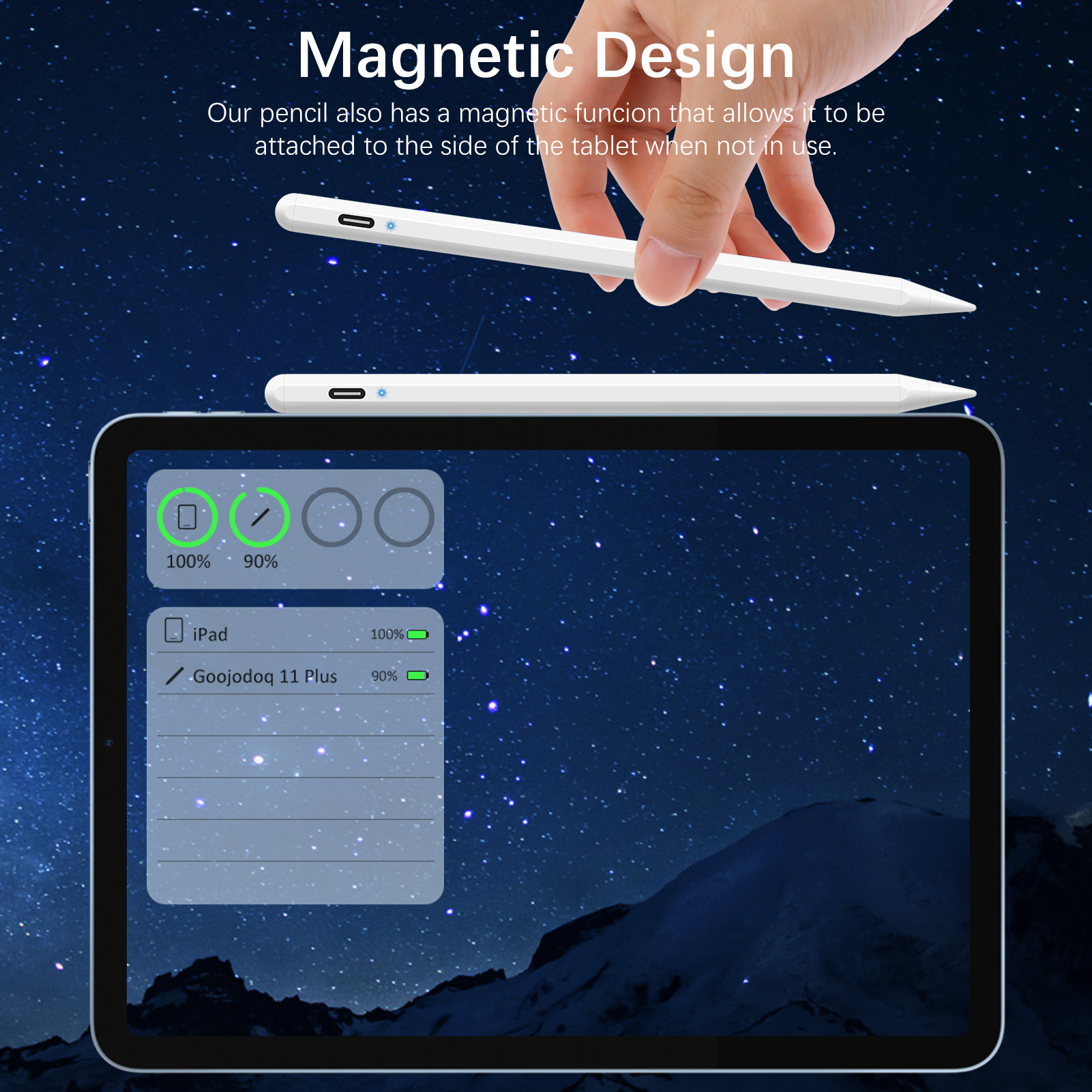 GOOJODOQ Stylus Pen for iPad 9 - Bluetooth Trackpad ulasan dan harga